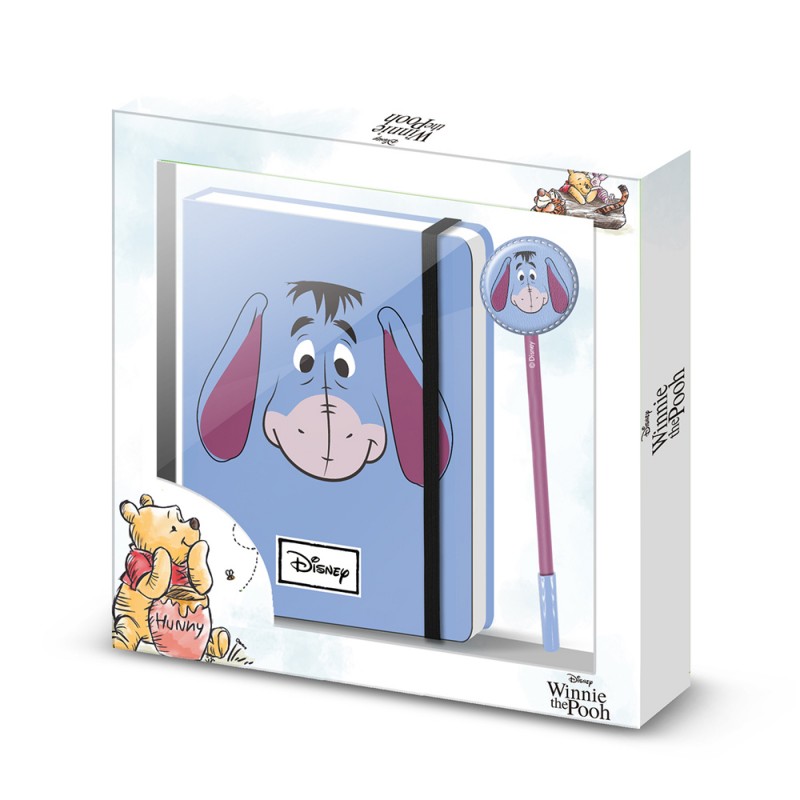 Set Winnie l'Ourson Disney - Journal Intime et Stylo sur Cec Design