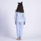 Pyjama Long Stitch Love Disney Bleu Rayé Enfant - Lot de 12