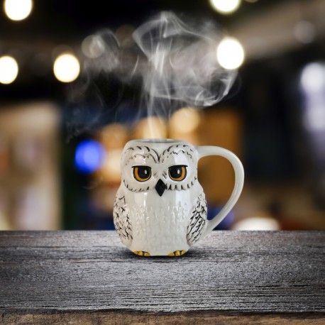 Tasse à Expresso Harry Potter Chouette Hedwige 3D