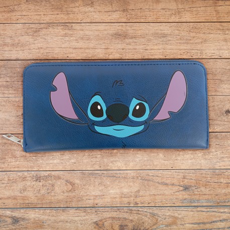 Portefeuille Stitch Disney Bleu