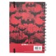 Carnet de Notes Batman Chauve-Souris Rouge et Noir