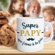 Mug du Super Papy que j'aime à la Folie