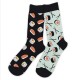 Chaussettes Humoristiques Plats et Boissons Mythiques