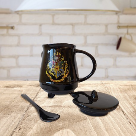 HARRY POTTER Tasse Chaudron Magique avec Mélangeur Automatique : :  Cuisine et Maison