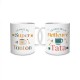 Coffret Duo de Mugs Meilleure Tata & Super Tonton