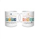 Coffret Duo de Mugs Maman Exceptionnelle & Papa Extraordinaire