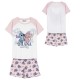 Pyjamas Courts Stitch Ohana Means Family Disney - Lot de 12