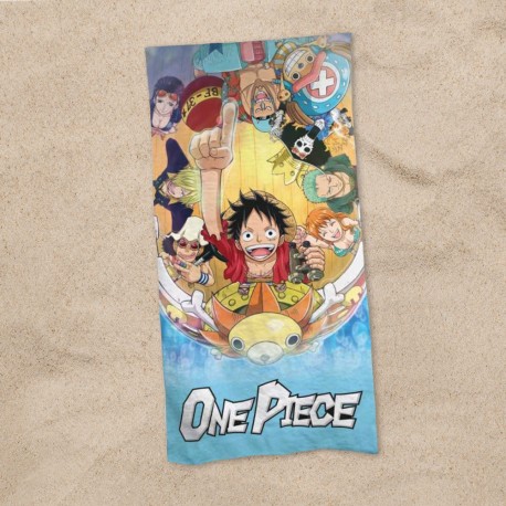 Serviette de Plage One Piece A l'Abordage