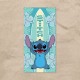 Serviette de Plage Stitch Disney Surf