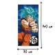 Serviette de Plage Dragon Ball Z Super Saiyan Blue