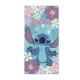 Serviette de Plage Stitch Disney Flower