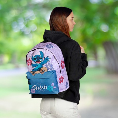 Sac à Dos Stitch Disney Skate Flower