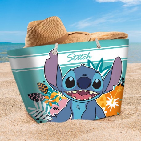 Sac de Plage Stitch Disney Tropical