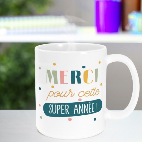 Mug Merci pour cette Super Année
