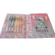Set Livre de Coloriage Stitch Disney et 6 Stylos Gel
