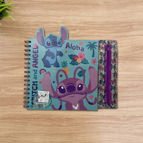 Journal Intime, Stickers & Stylo à Encre Magique Stitch, Angel & Souillon Disney
