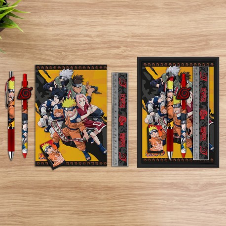 Coffret de Papeterie Manga Naruto 5 Pièces