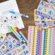 Set de 1000 Stickers Angel & Stitch Disney