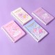 Mini Carnet à Spirales Licorne Girly Kawaii