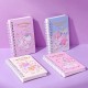 Mini Carnet à Spirales Licorne Girly Kawaii