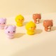 Embouts de Crayons Têtes Animaux 3D Kawaii