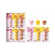 Embouts de Crayons Têtes Animaux 3D Kawaii