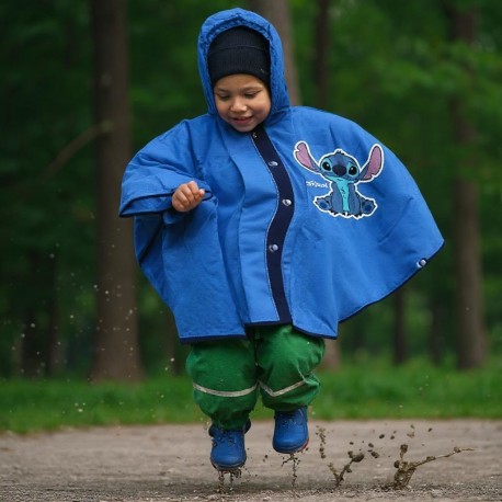 Poncho Stitch Disney Enfant - Lot de 6