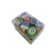 Lot de 6 Gommes Kawaii Fantaisie Multicolores
