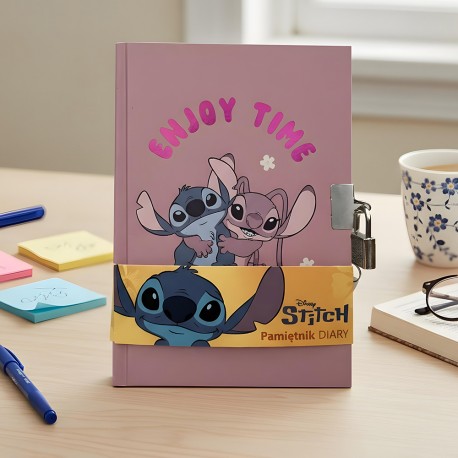 Journal Intime Stitch & Angel Disney - Enjoy Time Together