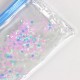 Trousse Paillettes Stitch Disney avec 6 Stylos Gel Colorés