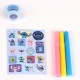 Set Stitch Disney Créatif : Carnet de Coloriage, Stickers, Tampon, Feutres et Pochoir