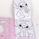 Set Stitch Disney Créatif : Carnet de Coloriage, Stickers, Tampon, Feutres et Pochoir