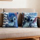 Coussin Stitch Carré Disney Bleu