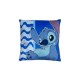 Coussin Stitch Carré Disney Bleu