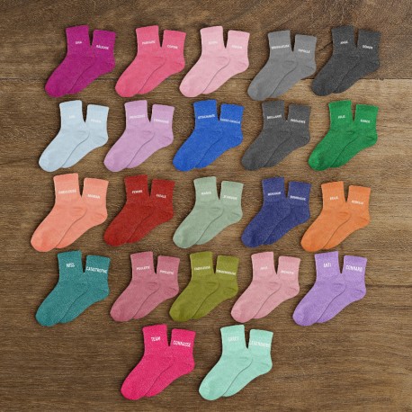Chaussettes Paillettes Fantaisie Duo de Mots