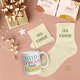 Coffret Cadeaux Paillettes Fantaisie - Tasse & Chaussettes