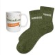 Coffret Cadeaux Paillettes Fantaisie - Tasse & Chaussettes