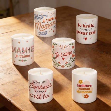 Bougie Fantaisie Je t'aime