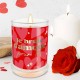 Bougie en Verre Romantique