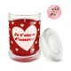 Bougie en Verre Romantique